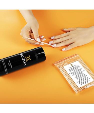 Bluesky 10 Wooden Cuticle Pushers Orange Wood Sticks - Double End Nail Cleaner Tool 11.5cm - 4.5 Inches - Buy Online on GoSupps.com