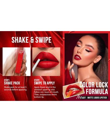 Buy 3PCS Lip Glaze Set - Matte Lipstick & Velvet Lip Gloss | Long Lasting & Moisturising Lip Makeup - International Shipping Available - Buy Online on GoSupps.com