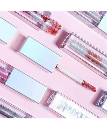 Shop 5 Colors Liquid Glitter Glossy Eyeshadow - Durable Waterproof Shimmer & Metallic Pigments | Beexy International Shipping - Buy Online on GoSupps.com