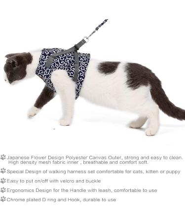 Buy Etopars Adjustable Cat Dishes & Ultra-Light Harness Vest for Kittens | International Shipping Available - Buy Online on GoSupps.com