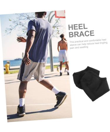 NOLITOY Heel Cover Pads - 3 Pairs Gel Cushion Socks for Plantar Fasciitis - Breathable Heel Protection - Comfortable Outdoor Foot Care - Buy Online on GoSupps.com