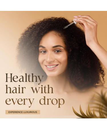 4 in 1 Hair Growth Oil | Rosemary Jojoba Argan & Batana - Herbal Hair Care Serum for Women & Men - 1 Fl Oz - Buy Online on GoSupps.com