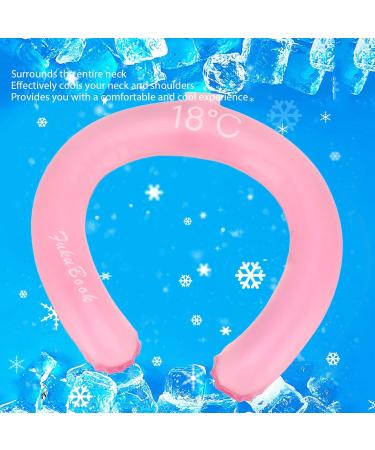HEEPDD Neck Cooling Tube - Lightweight Skin-Friendly Neck Brace for Sports Prevent Falls - Reusable & Comfortable (Pink) - Buy Online on GoSupps.com