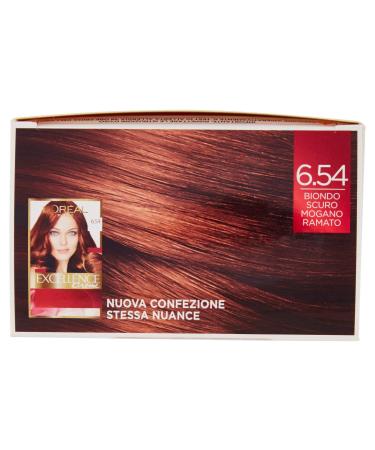 Shop EXCELLANCE N.6 54 Blonde Scuro Mogano Ramato | Premium Hair Dye for Vibrant Color | International Shipping Available - Buy Online on GoSupps.com