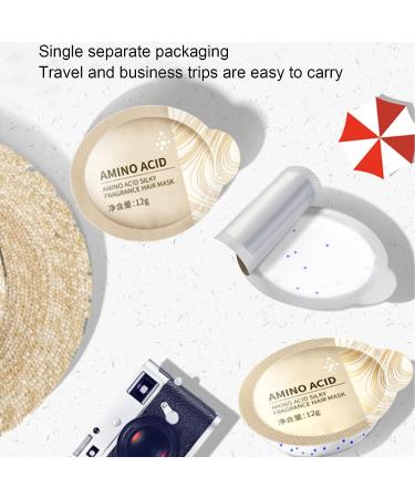 Yosoo 7pcs Hair Mask - Repair, Deep Conditioner & Moisturizer for Damaged, Frizzy Hair - Buy Online on GoSupps.com