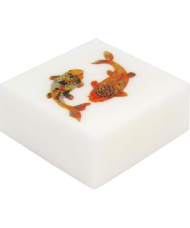 Buy Black Licorice Scented Glycerin Soap with Koi Fish Design - International Shipping Available - Buy Online on GoSupps.com
