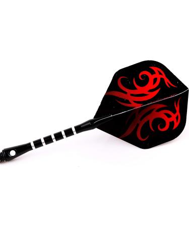 MAXMAU Dart Flights 144 pcs - Professional Standard Shape Replacement Feathers for Steel Tip and Soft Tip Darts - Buy Online on GoSupps.com