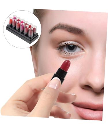 Mikinona 12pcs Eye Shadow Stick Suit Cosmetics Safe Eyeshadow Crayon Colorful Eyeshadow Crayon Lipstick Major - Buy Online on GoSupps.com