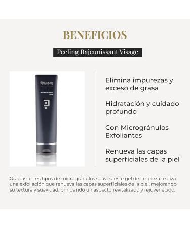 Salerm Cosmetics Homme Peeling Rajeunissant Visage - Exfoliating Face Treatment 6.6 oz | International Shipping Available - Buy Online on GoSupps.com