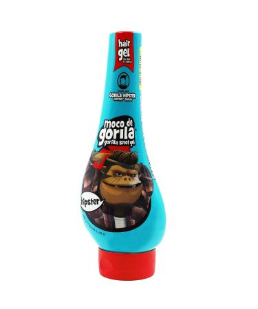 Moco de Gorila Hipster Hair Gel 3-Pack 11.99 Oz - Long-Lasting Hold, Water-Reactivate, Squeezable Bottles - Buy Online on GoSupps.com