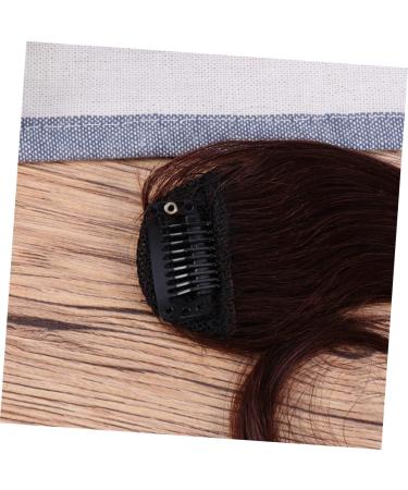 FRCOLOR Wavy Wigs Fringe Hair Extensions Fake Bang Hair Barrettes for Girls Female Wigs Hair Wigs Cosplay Wig Clip on Fringe Hair Clip in Fringe Hair Clips Dress up Fake Wig Woman Bangs 8.00X5.00X0.60CM As Shown - Buy Online on GoSupps.com