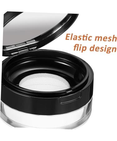  BIUDECO Travel Container with Powder Puff 20g Elastic Mesh 3g Slim Silver Case - Buy Online on GoSupps.com