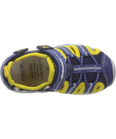 Geox Baby Boys Sandal Multy B Navy Yellow C0657 | Size 4.5 UK Child - Buy Online on GoSupps.com