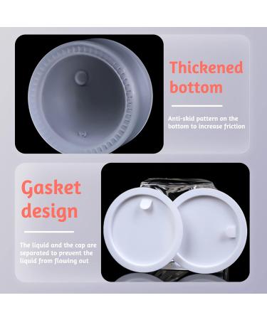 Yaxidaever 30ml Cosmetic Containers with Lid - Set of 6 Empty Cream Cans for Makeup Creams Lotions & Essential Oils - Perfect for Cosmetic Storage - Buy Online on GoSupps.com