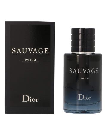 Dior Sauvage Parfum Spray for Men 2.0 Ounces clear Aromatic Fougere 2 Ounce (Pack of 1) - Buy Online on GoSupps.com