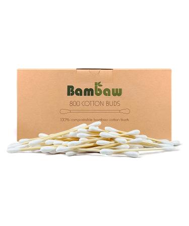 800 bamboo cotton swab |Q tips without plastic |Wattenabchen wood |Earffting bamboo |Zero waste productsWattstabchen bamboo |Environmentally friendly products |Earffel wood |Bambaw