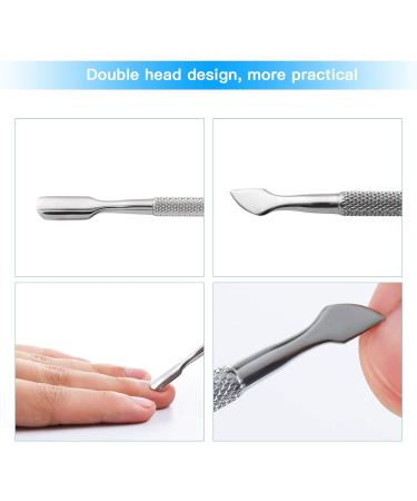 Toenail Clippers for Thick Nails and Cuticle Pusher Made of Rustproof Stainless Steel Super Sharp Blades and Strong Big Nail Scissors Nippers with Box - Buy Online on GoSupps.com