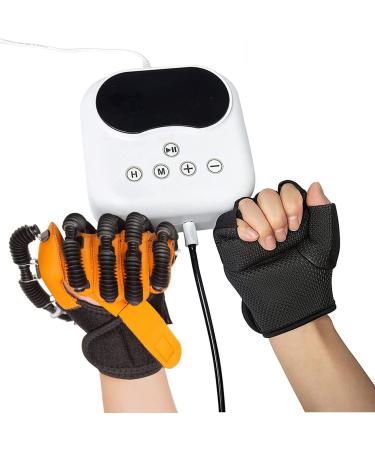 ZZBB Finger Training Device Electric Rehabilitation Robot Gloves Finger Orthoses Electric Rehabilitation Auxiliary Training Gloves right X-Large