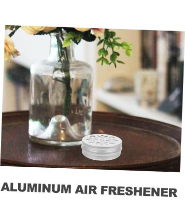 Frcolor Aluminum Candy & Diffuser Box - 10 Pack | 2.6x6.8cm Silver Aluminum Container with Lid for Truffle Oil & Candle Doses - Buy Online on GoSupps.com