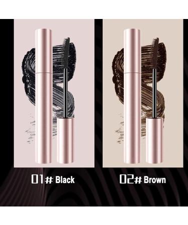 LZcczl Relaxrich Mascara Lengthening and Curling Waterproof Long Lasting and SmudgeFree BlackBrown - Buy Online on GoSupps.com