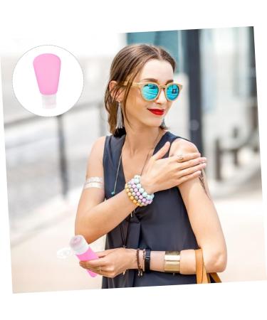 3pcs Silicone Press Bottle Refillable Bottles Leakproof Containers Shampoo Bottle Portable Travel Bluex3pcs Size 3x3pcs - Buy Online on GoSupps.com