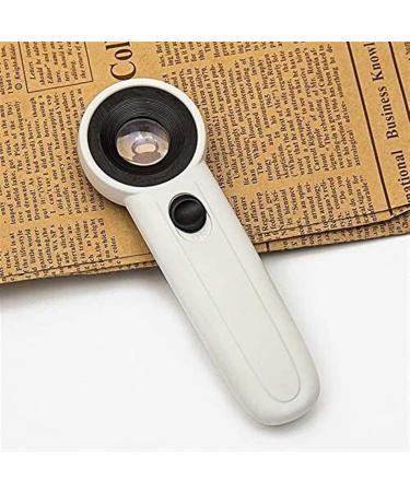 Lightweight Magnifying Glass Dual Led Light 40X High-Definition Handheld Magnifying Glass for Reading Watch Repair Identification Lofty Ambition - Buy Online on GoSupps.com