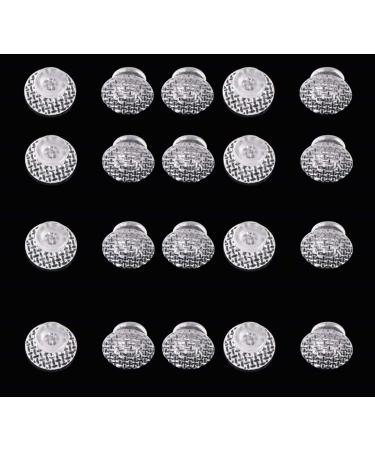 Orthodontic Composite Lingual Buttons - Pack of 10 Transparent Round Base | Dental Bondable Buttons - Buy Online on GoSupps.com