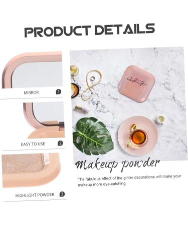 MUSISALY Highlighter Powder for Makeup Powder Highlighter Face Highlighter Glitter for Makeup Body Makeup Body Shimmer Glitter Highlight Powder Glitter Makeup Highlighter Powder Makeup - Buy Online on GoSupps.com