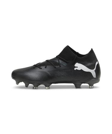 PUMA Men's Future 7 Match Fg/Ag Soccer Shoe 40 EU Puma Black Puma White