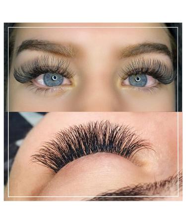 QUEWEL Easy Fan Volume Lash Extensions | .05mm C Curl 9mm Rapid Blooming Lashes | Matte Black Volume Eyelash Extensions | Mix Lengths 8-18mm | Perfect for Professionals - Buy Online on GoSupps.com