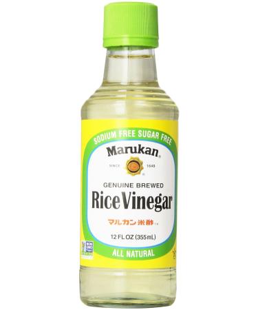 Marukan Genuine Brewed Rice Vinegar, 12 Fl Oz