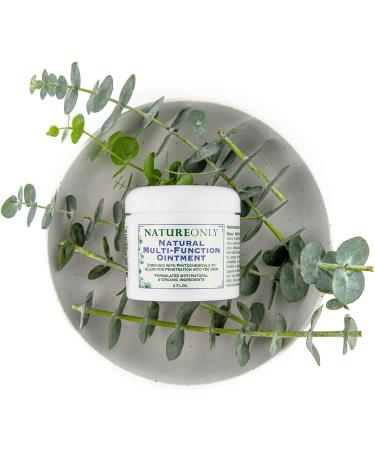 Nature Only Natural Multi-Function Ointment 4 Oz Best Skin Healing Aids Enriched with phytochemicals to Allow for Penetration into Skin Formulated with Natural & Organic Ingredients (4.0) - Buy Online on GoSupps.com