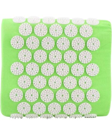 Verdant Touch Massage Back Cushion - Acupuncture Pillow for Stress Relief & Pain Relief Fruit Green Acupressure - Buy Online on GoSupps.com