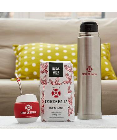 Cruz de Malta Yerba Mate Tradicional 3 kg (1000g x 3) - Authentic Argentine Mate Tea - 24 Months Aged - International Shipping - Buy Online on GoSupps.com