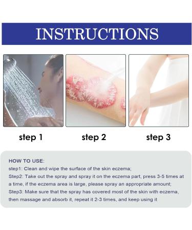 VEJIA Psoriasis Treatment Spray 30ml for Hand & Foot | Eczema Relief | Itchy Skin Care | Soothing Swelling | Moisturizing | 2pcs - Buy Online on GoSupps.com