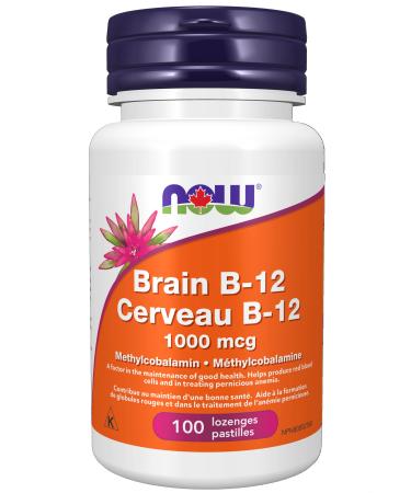 Now Foods Brain B-12 Methyl form 1000mcg 100Loz