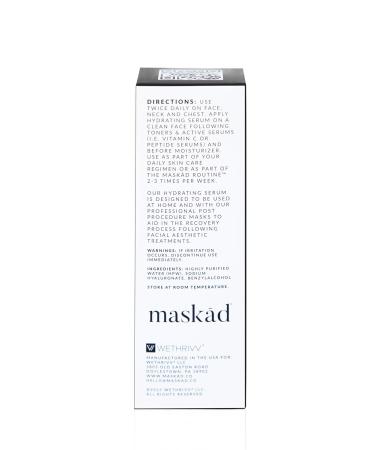 Buy MASK D Hyaluronic Acid Serum 2oz | Hydrating Anti-Aging Face Serum | Moisturize Skin & Reduce Wrinkles | International Shipping Available - Buy Online on GoSupps.com