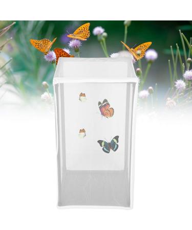 Qirg Insect and Butterfly Habitat Cage Outdoor Nature Observation Protection Netting Insect Mesh Cage Terrarium Heavy Duty Stable Breathable Large Monarch Butterfly Habitat With Handle for Garden - Buy Online on GoSupps.com