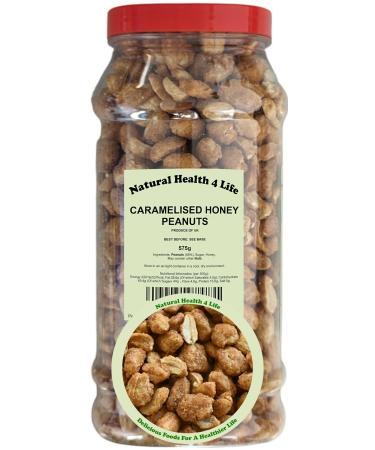 Natural Health 4 Life Caramelised Honey Peanuts 575g