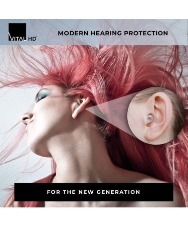 VITAL HD High Fidelity Concert Ear Plugs with Acoustic Technology - Invisible & Comfortable for Musicians, DJs, Music Festivals - Premium Gift Box - Buy Online on GoSupps.com