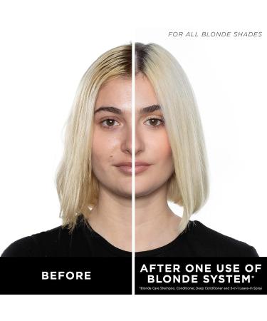 HASK Blonde Care Shampoo + Conditioner Set - Vegan, Color Safe, Gluten-Free, Sulfate-Free, Paraben-Free, Cruelty-Free - Buy Online on GoSupps.com