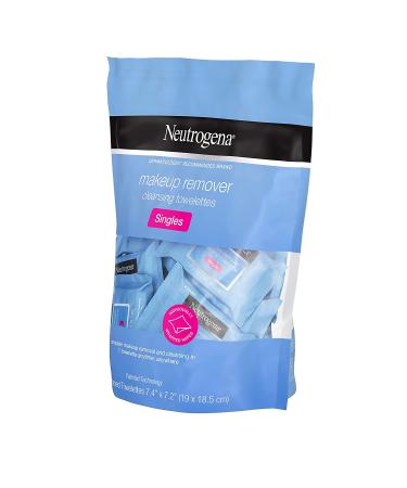 Neutrogena Makeup Remover Cleansing Towelette Singles 20ct (Pack of 3) | Disposable Face Wipes for Dirt, Oil, Makeup & Mascara - Buy Online on GoSupps.com