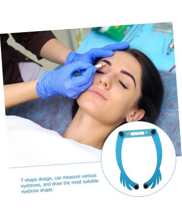 FOMIYES 4pcs Guide Positioning Reusable Tool Microblading Ruler Measure Eyebrow Shaping Stencil Tattoo - Buy Online on GoSupps.com