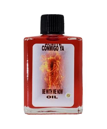 Be with Me Now Oil (Comingo Ya Aceite) Spiritual Anointing Oil by CASA ESOTERICA MAGICK SPACE - Attraction Spell - Draw Someone Close & Increase Intimacy-0.5 FL OZ (1 Pack)