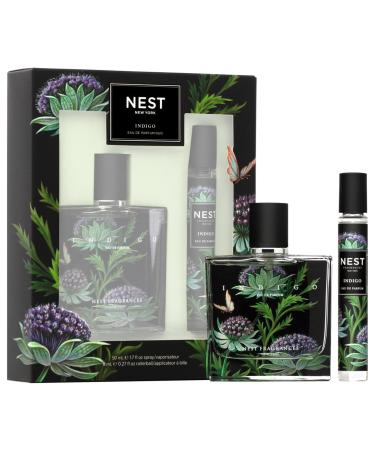 NEST New York Indigo Fine Fragrance Eau de Parfum Set (1.7fl oz/50ml+ 0.27fl oz/8ml)