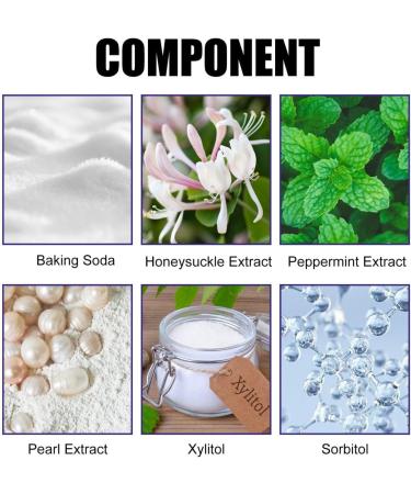 3 Days Purple Teeth Whitening Powder Teeth Whitening Powder for White Teeth Teeth Whitening and Bleaching Powder with Visible Cleaning Effect | Whiten Teeth - Cosmetic Teeth Cleaning (1) - Buy Online on GoSupps.com