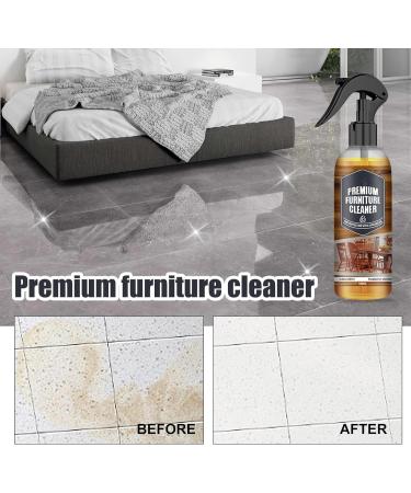 Decontamination & Brightening Furniture Cleaner Premium Furniture Cleaner Wood Furniture Polish Spray Powerful Decontamination Floor Cleaner for Wood Tile Stone Glass 1pc - Buy Online on GoSupps.com
