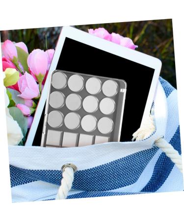 Palette De Maquillage Vide Magn tique 2 Pi ces 24 Godets 2080 Noir Multifonction Diy Pour Professionnels Et Amateurs Organisation Fards Paupi res Portable - Buy Online on GoSupps.com