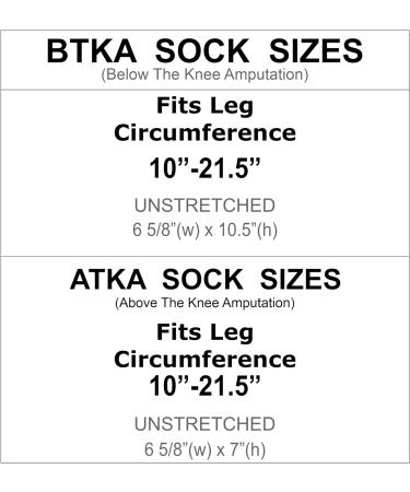 ATKA My Eyes Are Up Here V1 3PLY Amputee Sock | Small-Large Multi Color - Buy Online on GoSupps.com