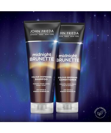 John Frieda Midnight Brunette Moisturizing Conditioner for Brunette Hair 250ml - Buy Online on GoSupps.com